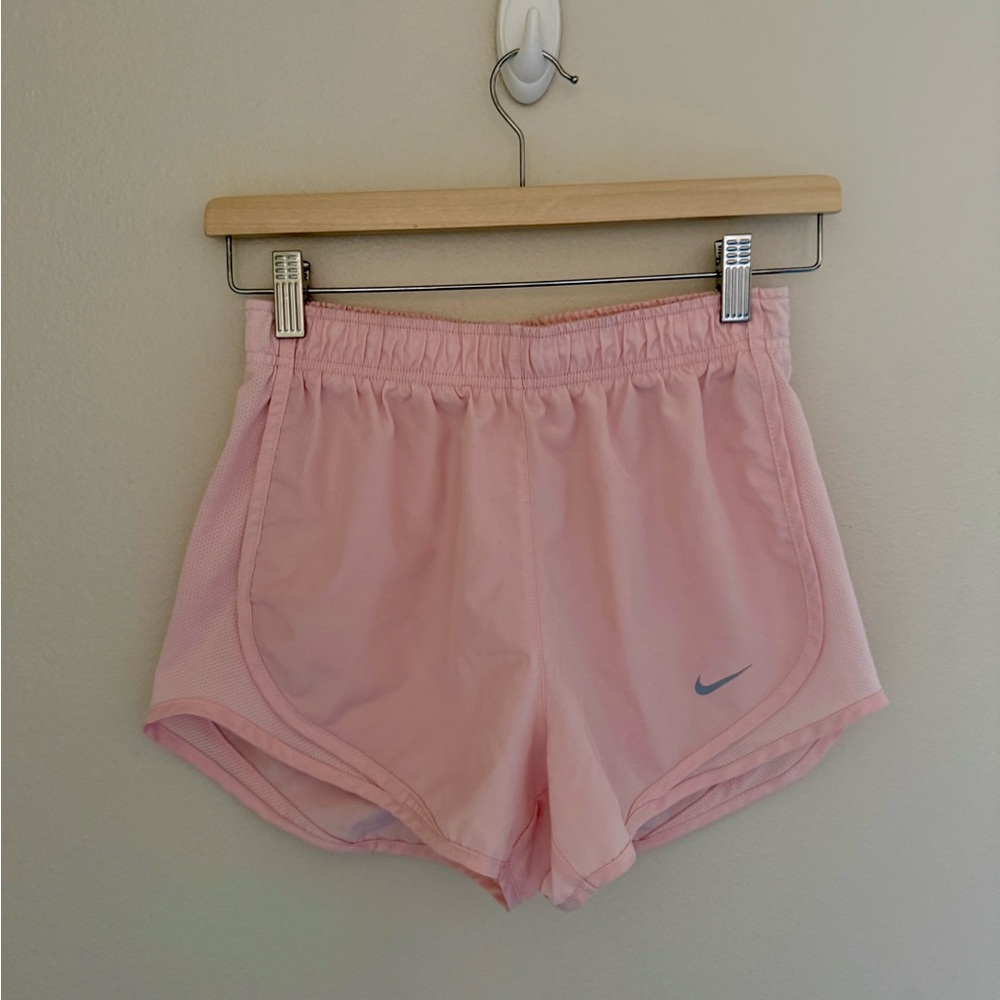 Nike Pink Athletic Shorts Lightweight Breathable